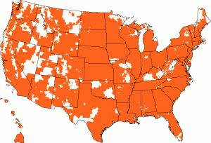 4G LTE Coverage Map