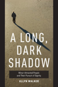 Book cover of A Long Dark Shadow by Allyn Walker.