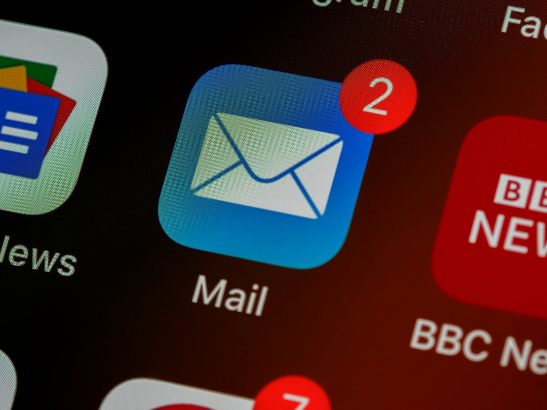 Mail app icon on a smartphone, illustrating the Brevo supply-chain attack.