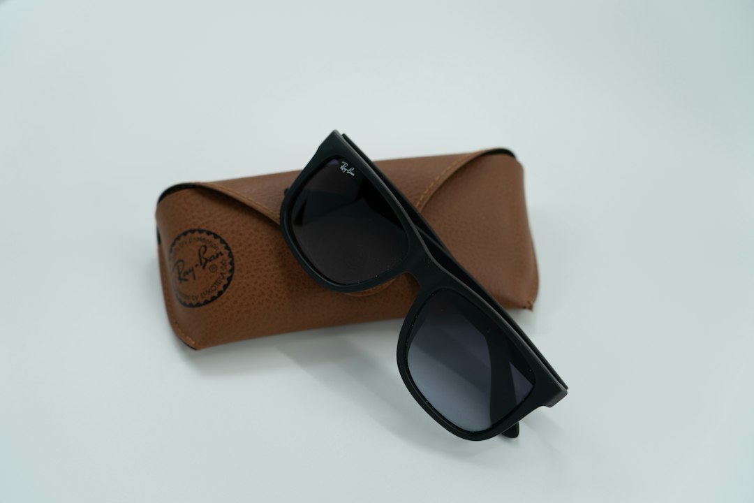 Black Ray-Ban sunglasses, illustrating smart glasses privacy concerns.