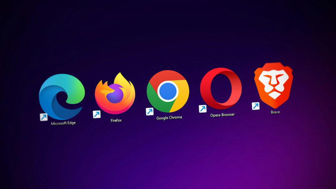 Laptop screen showing several web browsers, illustrating Chrome CVE-2026-85046.