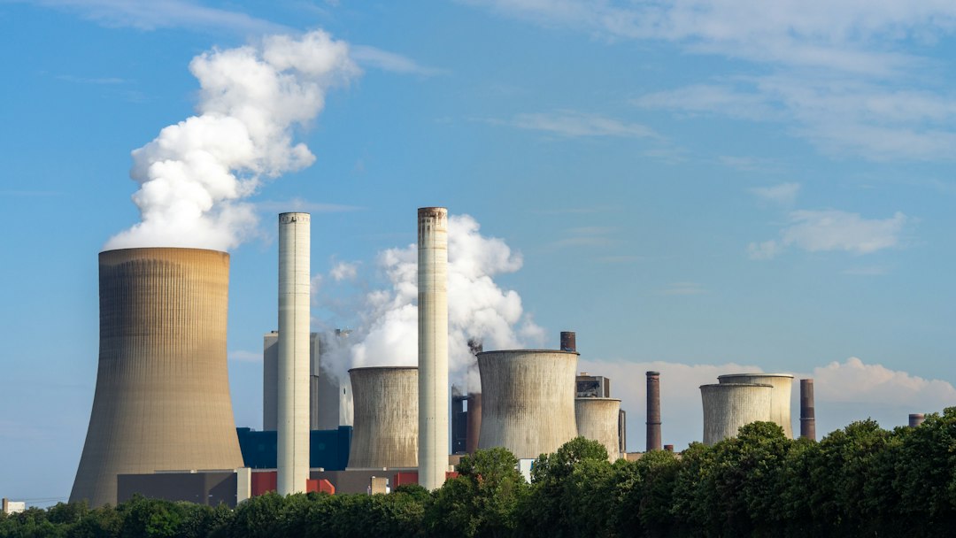 Industrial power plant, illustrating the UK power plant cyberattack.