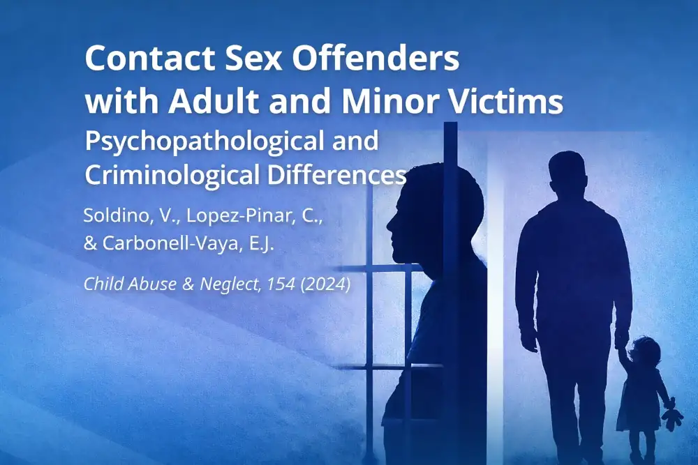Contact Sex Offenders with Adult and Minor Victims [ARTICLE]